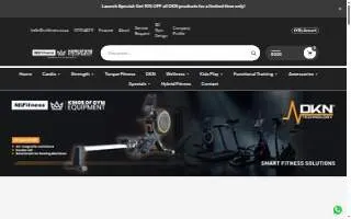 MiFitness website