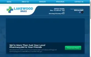 LAKESIDE DRUGS website