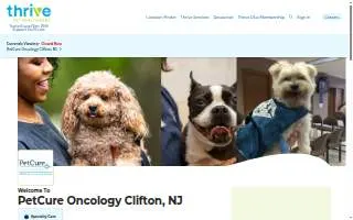 PetCure Oncology at Veterinary Radiosurgery and Imaging Center website