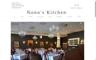 Nana's Kitchen of Middletown website