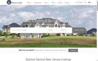 NJ Realty Pros website