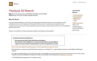 Wells Fargo Advisors of Vineland