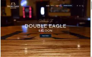 Double Eagle Saloon website