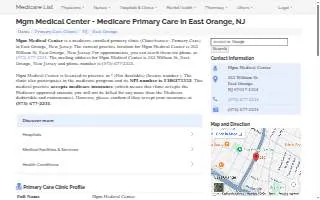 MGM MEDICAL CENTER website