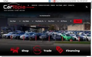 CarTopia of North Plainfield website