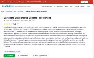 CareMore Chiropractic Centers - Rio Rancho