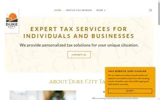 Duke City Tax, Accounting & Consulting, LLC of South Valley website