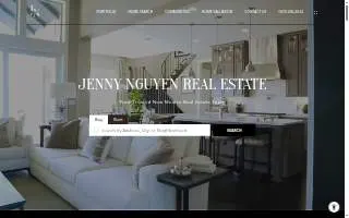 Jenny Nguyen Real Estate website