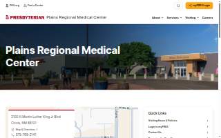 Plains Regional Medical Center