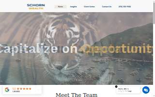Schorn's Inc website