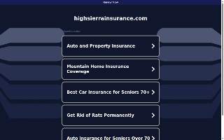 High Sierra Insurance