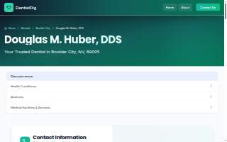 Douglas M. Huber, DDS