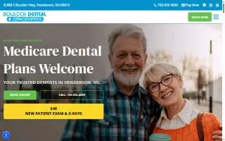 Boulder Dental & Orthodontics website