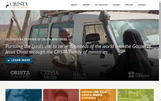 Crista Assisted Living website