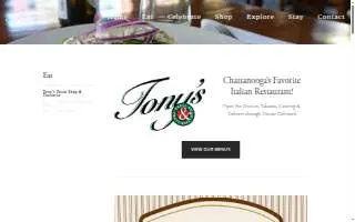 Trattoria Calabria website
