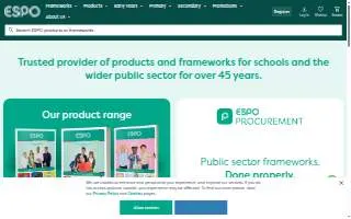 Espo & Co Salon website