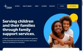 STARRY Counseling, Youth and Family Counseling website