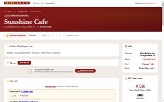 Sunshine Cafe