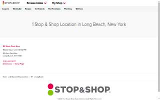 Stop & Shop Pharmacy of Long Beach