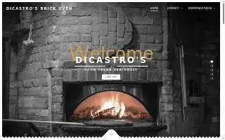 Dicastro's Brick Oven website