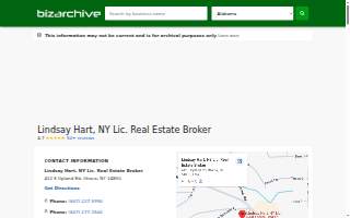 Lindsay Hart, NY Lic. Real Estate Broker