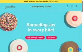 Sprinkles San Ramon website