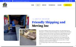 Friendly Shipping and Moving Inc