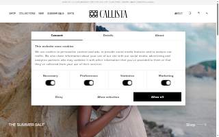 Callista & Co. Salon LLC website