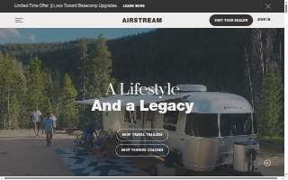 Airstream Catering Co website
