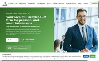 Simic CPA Company website