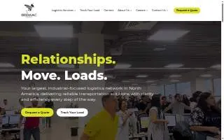 Beemac Trucking LLC website