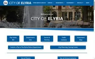 Elyria Concrete Step website