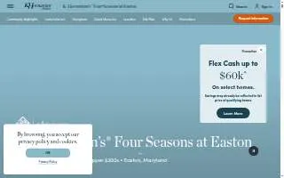 In Season Landscaping website