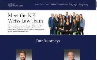 N.P. Weiss Law of Euclid website