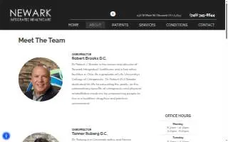 Newark Integrated Healthcare website