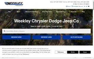 Weekley Electric, LLC website