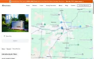 Deven Electric website