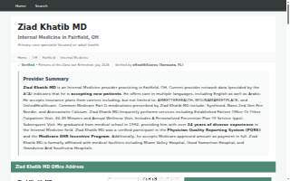 Ziad I Khatib, MD