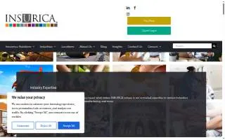 INSURICA Lawton website