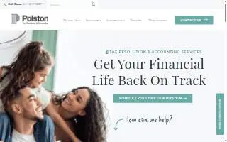 Polston Tax Resolution & Accounting of Moore website