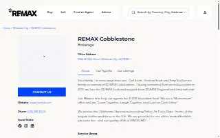 Gail Scott, RE/MAX COBBLESTONE website