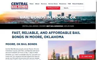 Rodney's OKC Moore Bail Bonds website
