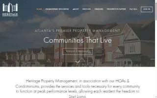 Heritage Coffee of Frisco website
