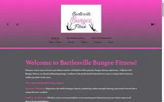 Bartlesville Bungee Fitness website