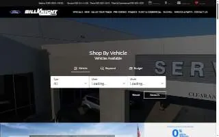 Bill Knight Ford of Bartlesville website