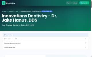 Innovations Dentistry - Dr. Jake Hanus, DDS