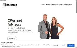 Backstop Tax LLC website