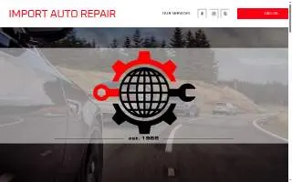 Import Auto Repair of Beaverton website