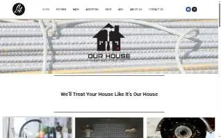 Our House Contracting website