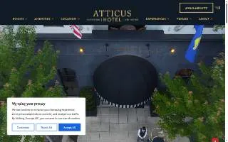 Atticus Hotel of McMinnville website